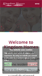 Mobile Screenshot of kingdomhomesltd.co.uk